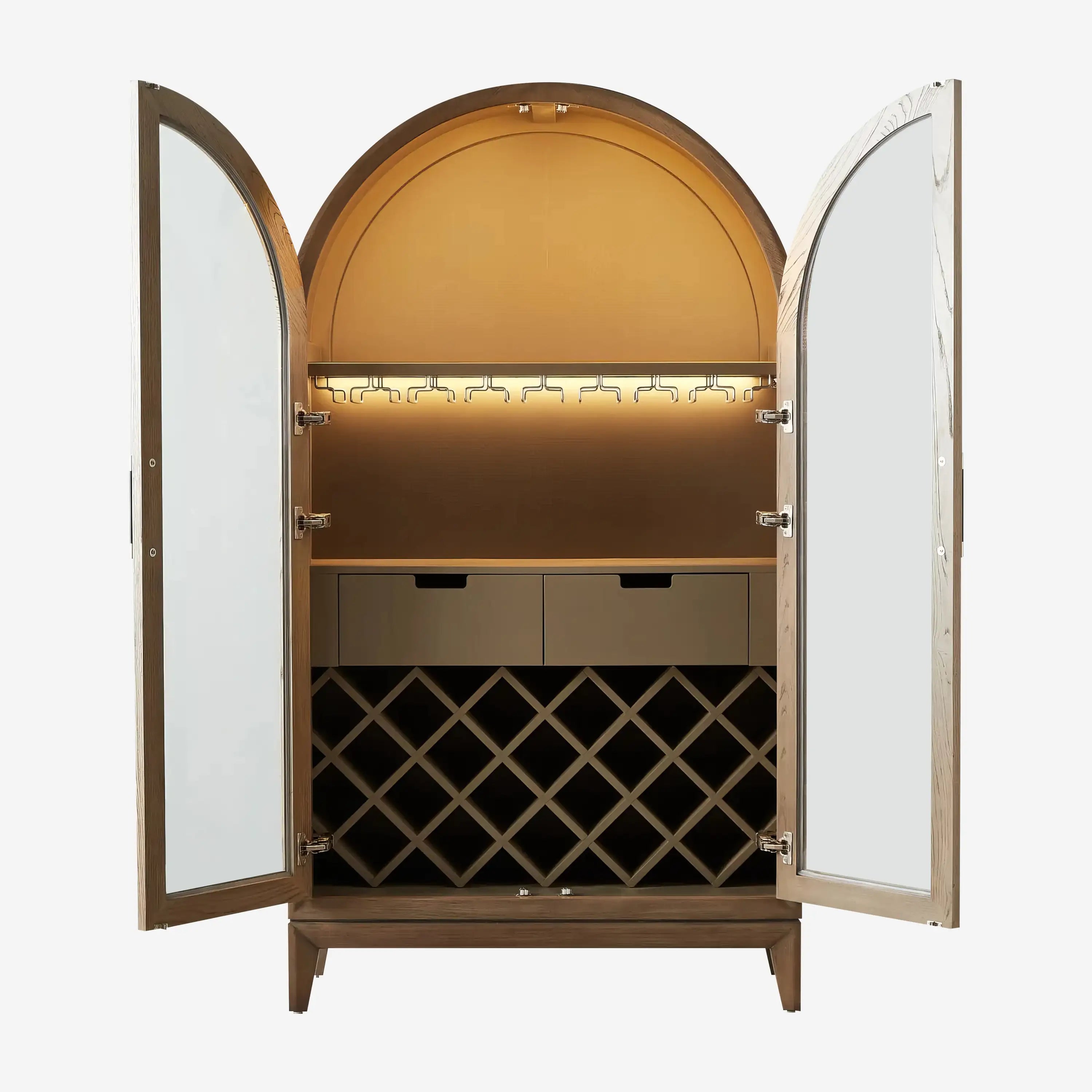 Fredrik Brown Wine Display Cabinet